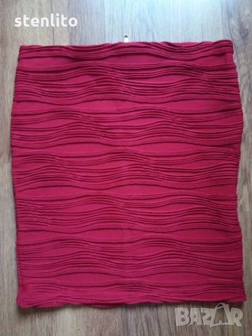 Дамска пола Sisters Point цвят бордо, снимка 1 - Поли - 26040578