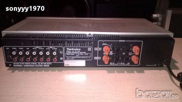 Technics su-z65 amplifier 345w-made in japan внос швеицария, снимка 12 - Ресийвъри, усилватели, смесителни пултове - 13367359