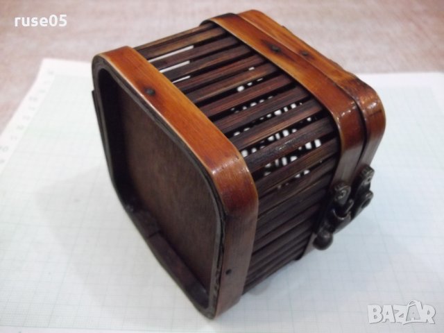 Кутия с плетен капак, снимка 6 - Други ценни предмети - 25905679