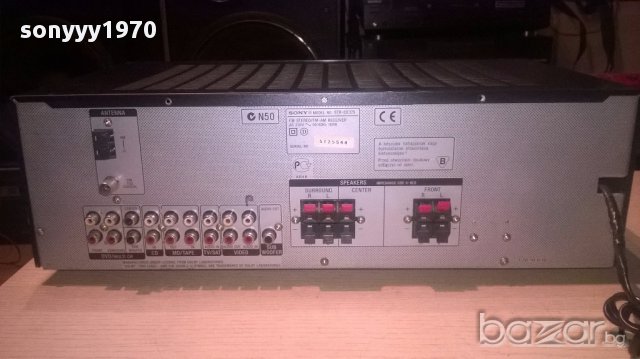 Sony str-de375 rds receiver 5 chanel-внос швеицария, снимка 8 - Ресийвъри, усилватели, смесителни пултове - 15533317