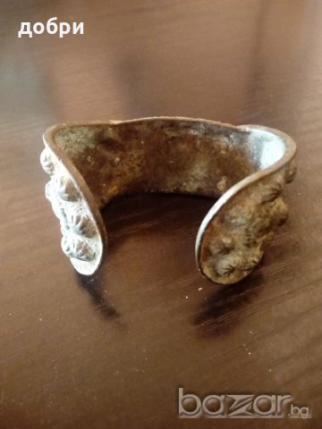 Сватбена гривна рогатка детска, снимка 3 - Антикварни и старинни предмети - 19742471