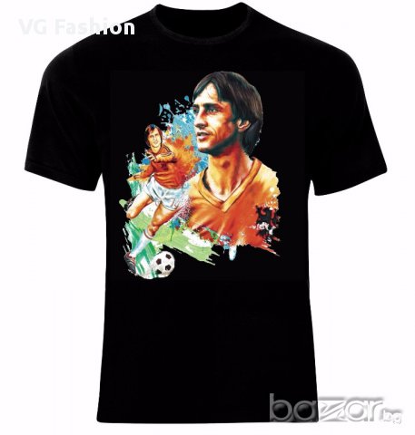 Йохан Кройф Johan Cruyff Dutch Football Legend Vintage Тениска Мъжка/Дамска S до 2XL, снимка 1