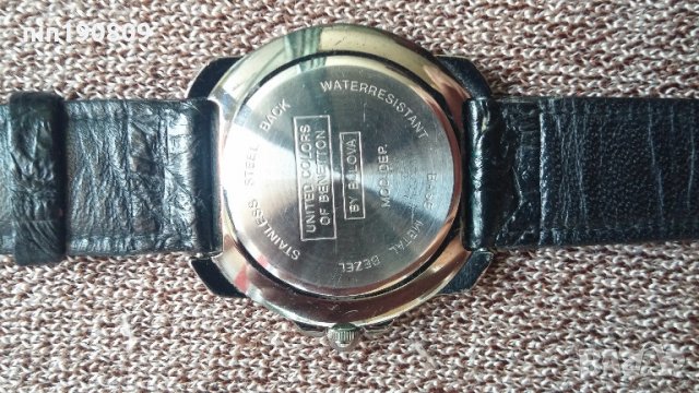 Часовник united colors of benetton by bulova world, снимка 5 - Мъжки - 22158129