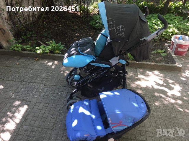 детска количка и кошница, снимка 3 - Детски колички - 22290693