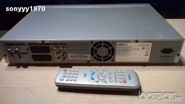 Liteon lvw-5027 hdd/dvd recorder+remote-внос швеицария, снимка 15 - Ресийвъри, усилватели, смесителни пултове - 15298644
