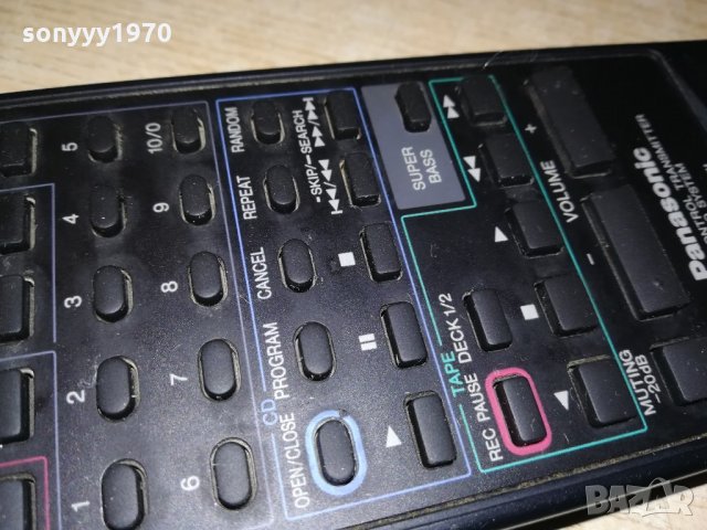 panasonic audio-remote control-внос швеицария, снимка 7 - Ресийвъри, усилватели, смесителни пултове - 21706059