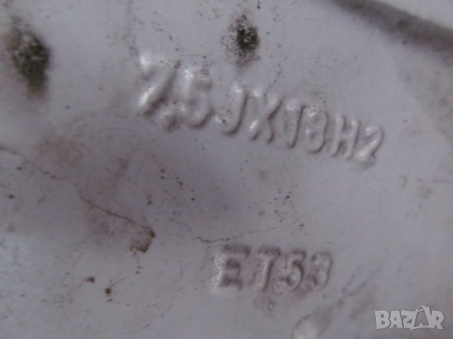 оригинални алуминиеви джанти 18'' за AUDI Q7, снимка 7 - Гуми и джанти - 24277701