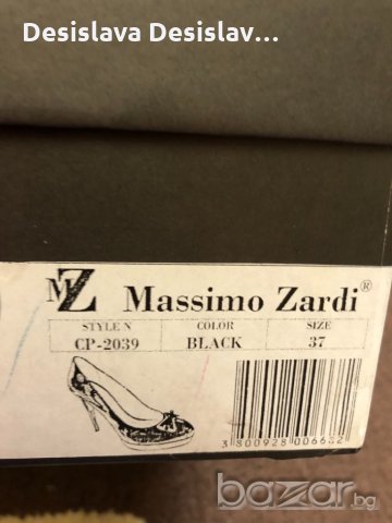 Елегантни обувки Massimo Zardi, снимка 7 - Дамски обувки на ток - 21045547