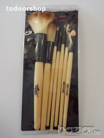 Четки за грим , руж , фон дьо тен , пудра , сенки за очи MEIYANI, снимка 3 - Декоративна козметика - 17620453