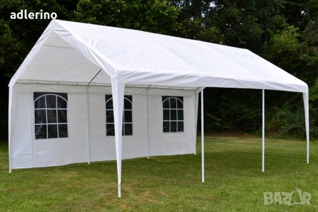  Градински павилион 6 х 4 метра, 57 кг, парти шатра, кетъринг шатра , снимка 7 - Градински мебели, декорация  - 24784570