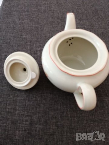 Стар немски порцеланов чайник. , снимка 7 - Колекции - 24798507