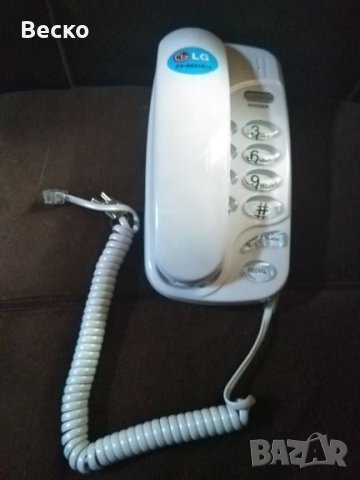 Стационарен телефон LG, снимка 4 - LG - 24134926