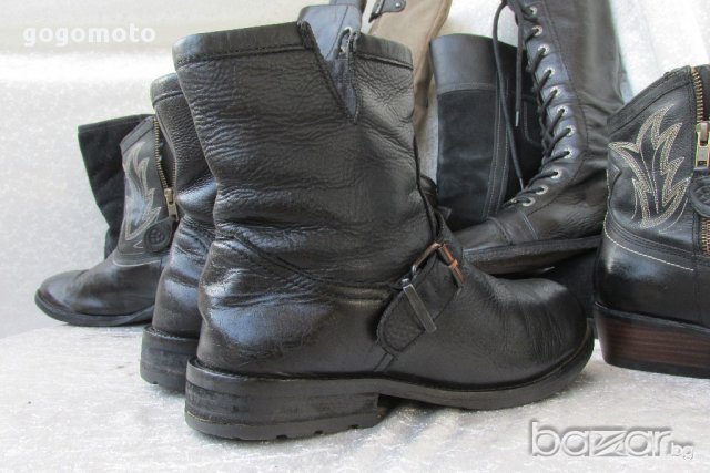 bili bi® original,N- 39, унисекс мото боти,байк боти, 100% естествена кожа,GOGOMOTO.BAZAR.BG®, снимка 10 - Дамски боти - 16891279