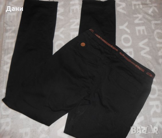 100% Оригинален  черен панталон Hugo Boss, снимка 2 - Панталони - 24104007
