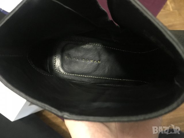 маркови кожени ботуши ZARA, снимка 5 - Дамски ботуши - 23964869