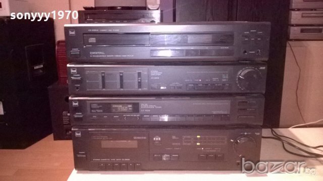  DUAL high fidelity-dual-цд/дек/тунер/усилвател-от швеицария, снимка 3 - Декове - 19132916