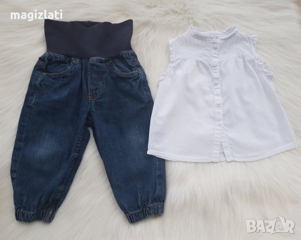 Туника Zara  12-18 месеца, снимка 3 - Комплекти за бебе - 25176691