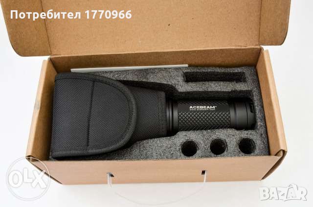 Olight M3XS-UT и ACEBeam K60 Cree XHP70 LED Професионални прожектори., снимка 6 - Къмпинг осветление - 22648242