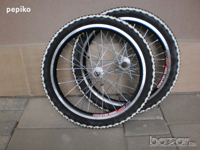Продавам колела внос от Германия Комплект НОВИ капли и гуми 20 цола за вибрейк спирачки, снимка 3 - Части за велосипеди - 19057453
