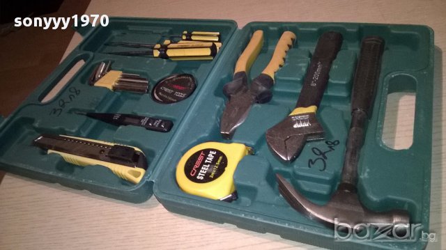 Инструменти в куфар-28х22см-нови, снимка 9 - Куфари с инструменти - 17896915