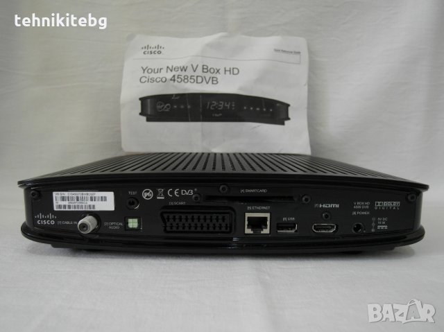 ⭐⭐⭐ █▬█ █ ▀█▀ ⭐⭐⭐ Cisco 4585DVB (V-Box HD Virgin Media) приемник, снимка 2 - Други - 25034321