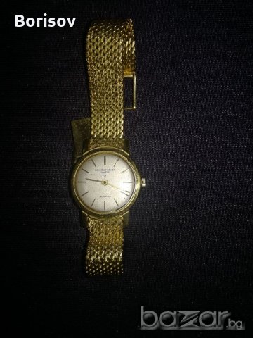 Швейцарски златен часовник 18К, снимка 8 - Дамски - 20376913