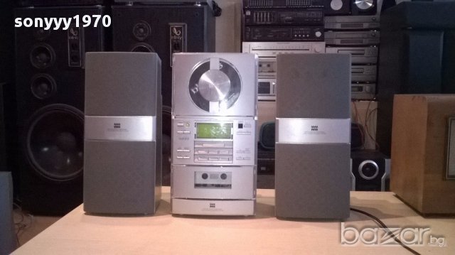 Heru mcd-100pr cd/tuner/ampli/tape/aux+2 колони-внос швеицария, снимка 7 - Ресийвъри, усилватели, смесителни пултове - 14406189