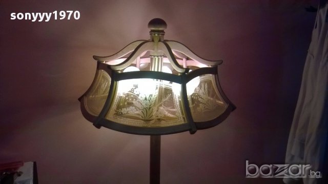 Ретро лампион-дървен и красив-160х60см-внос швеицария, снимка 11 - Антикварни и старинни предмети - 18135894