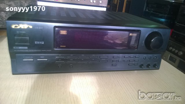 cat cs-907-av receiver-6 канала с активен изход за събуфер от швеицария, снимка 12 - Ресийвъри, усилватели, смесителни пултове - 8609722