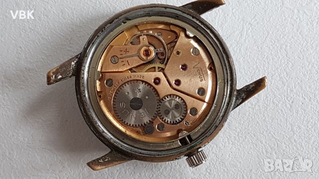  VENUS -19 jewels - Incabloc, снимка 8 - Мъжки - 24430731