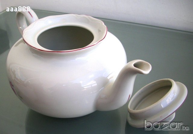 Чайник български порцелан Изида Елин Пелин, снимка 8 - Сервизи - 13380139