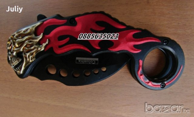 Карамбит  TAC FORCE TF-747BL, снимка 12 - Ножове - 18183954