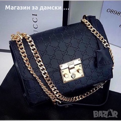 gucci Дамска чанта лукс модел 2018 Код 008, снимка 9 - Чанти - 23649794