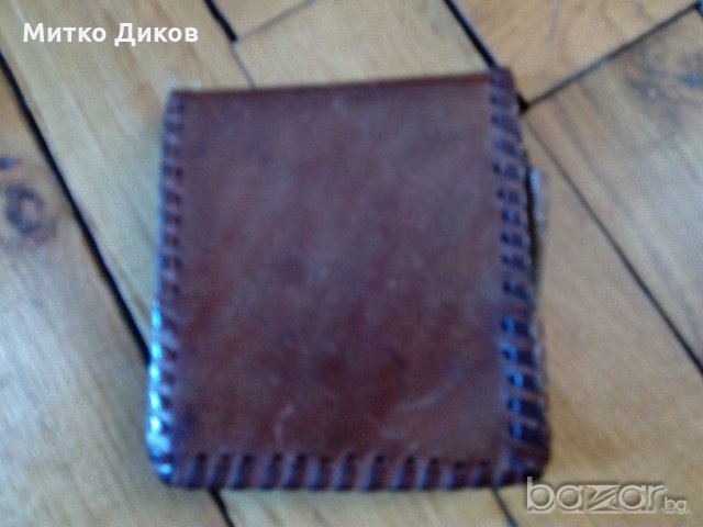 Кожено калъвче естествена кожа Прага, снимка 3 - Портфейли, портмонета - 20252953