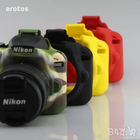 Силиконов удароустойчив протектор за DSLR, снимка 2 - Фотоапарати - 23748966