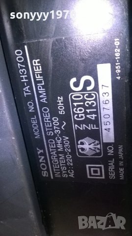sony ta-h3700 stereo amplifier-made in japan-внос швеицария, снимка 13 - Ресийвъри, усилватели, смесителни пултове - 21890112