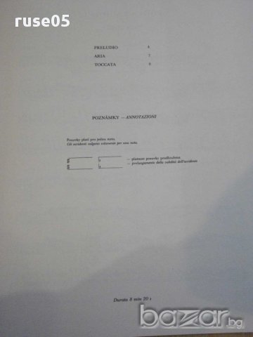 Книга "TŘI SKLADBY PRO KYTARU - MARTN VOJTÍŠEK" - 8 стр., снимка 3 - Специализирана литература - 15858507