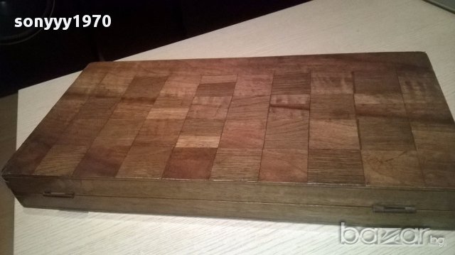 много стара табла-ретро кутия дърво фурнир 50х50см, снимка 11 - Антикварни и старинни предмети - 14673865