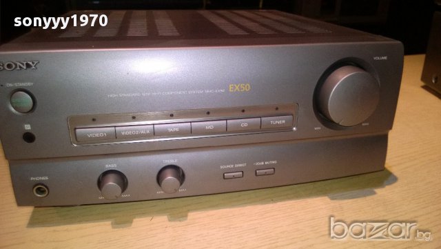 *sony ta-ex50-integrated stereo amplifier-внос англия, снимка 4 - Ресийвъри, усилватели, смесителни пултове - 10409756
