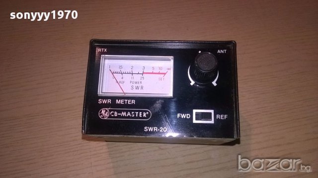 Rtx cb-master измервателен уред-внос швеицария, снимка 3 - Ресийвъри, усилватели, смесителни пултове - 15565508