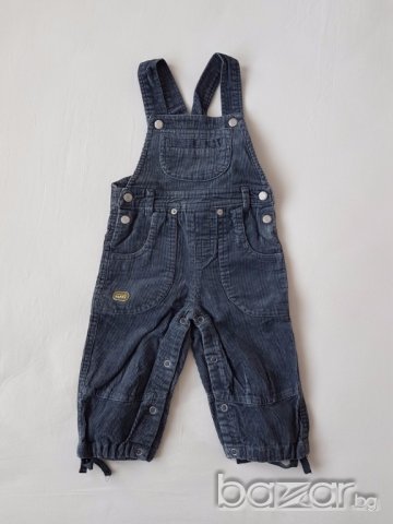 Name It, джинсов гащеризон за момче,074 см., снимка 2 - Бебешки гащеризони - 14249597