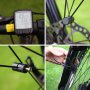 Водоустойчив Bike велокомпютър LCD Километраж Скоростомер с осветяване за велосипед, колело, мотор, снимка 5