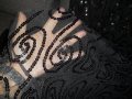 Бутикова супер луксозна дамска рокля - ном. 42-44-намалена, снимка 8
