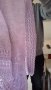 Ръчно плетиво, туника, блуза, люляково лилаво, снимка 5