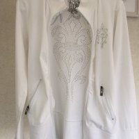 Снежнобяла  спортна блуза, снимка 3 - Блузи с дълъг ръкав и пуловери - 22652641