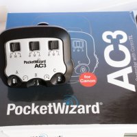 Pocket Wizard AC3 за Canon - за синхронизатор Pocketwizard Канон, снимка 3 - Светкавици, студийно осветление - 23437399