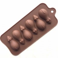 3D мишка мишки силиконов молд форма декорация украса торта тесто шоколад, снимка 1 - Форми - 19013824
