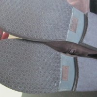 Пролетни ботуши Clarks UK 2,5  EUR 35, естествен велур, снимка 6 - Детски обувки - 24812084