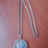 Сребърен медальон Patrona Bavaria 1855, снимка 6 - Антикварни и старинни предмети - 22070621