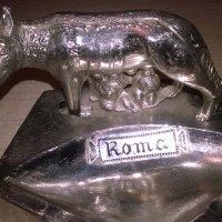 roma-ретро колекция-метален пепелник-внос швеицария, снимка 7 - Колекции - 22010948